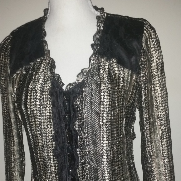 Alberto Makali Tops - Alberto Makali blouse size small.  ADD TO BUNDLE